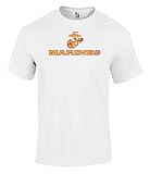 US Marines Two Tone Logo Graphic Officially Licensed T Shirt