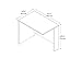 Bush Business Furniture Series C Collection 36W Return Bridge in Mahogany