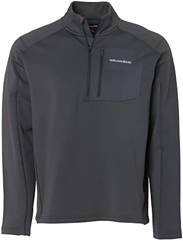 OGIO Unisex Aspect Half Zip Pullover, Blacktop, X-Small at Amazon
