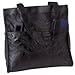 Embassy Italian Stone Design Genuine Leather Shopping/Travel Bag - Black primary