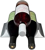 Winebars | A Table Top Wine Rack That’s just Like bookends for Wine for up to 9 Bottles.