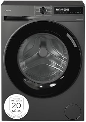 ProWash 500 BR 49SBL8G-S, Lavadora 9 KG, 1400 RPM, Display Digital, Conectividad WIFI, 16 Ciclos, Motor Inverter, Inicio Diferido 24H, Bloqueo Infantil, Tambor 52,5cm, 72 DB, Antracita