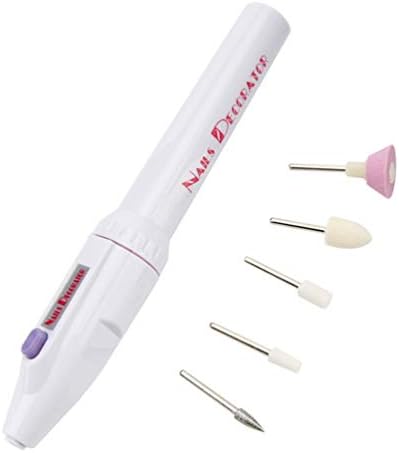 Pixnor 1セット電動ネイルドリルアクリルネイルツールネイルファイル機電動マニキュアグラインダーネイル