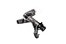 silvery color 4WD 4x4 Transfer Case Lower Shift Linkage Control Lever Fits 1992-1996 Ford Bronco or F150 92-99 F250 92-97 F350 Replace 6TZ7210HA, F2TZ7210B, F2TZ7210K, F3TZ7210C, F6TZ7210HA 600-602