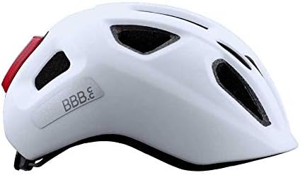 BBB Cycling Bike Helmet for Kids 5-12 years Boys and Girls Road and Urban Cycling Skateboard Inline Skating Scooter Matt White M 52-58 cm Sonar BHE-171 - Image 3