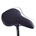 Vicole Outdoor Comfort Wide Big Bum Bicycle Saddle, Bike Bicycle Gel Cruiser Extra Sporty Soft Pad Saddle Seatthumb 1