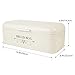 MVPOWER Metal Bread Box Bin Extra Large Capacity Bread Holder Organizer Multipurpose Food Storage Container for Loaves, Pastries and Cookies
