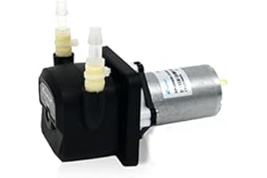 K KAMOER Kamoer KPHM600-SW3B17 600ml/min high flow rate peristaltic pump 12V DC brush motor liquid dosing pump BPT tube
