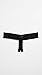 hanky panky, Signature Lace Crotchless Thong, Black, One Size (0-12)