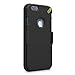 PureGear HIP Case+ for iPhone 6s/6 - Black/Green