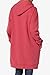 TheMogan Leopard Accent Loose Fit Pocket Pullover Hoodie Long Tunic Sweatshirts