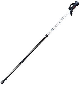 Alpine Mountain Gear Trekking Pole, Black/White by Alpine Mountain Gear