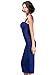 Alice & Elmer Women's Rayon Strap Celebrity Evening Party Bodycon Midi Knee Bandage Club Dress