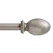 Kenney Baldwin Window Curtain Rod, 48 to 86-Inch, Antique Pewter