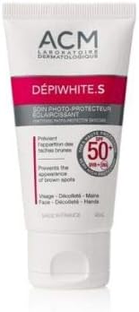 ACM Laboratoires DEPIWHITE S SPF50+ Whitening Photoprotector Lightening Skincare Skin Beauty Gift