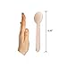 Gmark 100 ct Wooden Spoons, 6.5