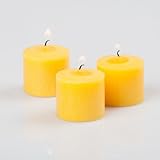 Richland Votive Candles Yellow Unscented 10 Hour Burn Set of 72