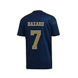 Mens Hazard Jersey 2019-2020 Real Madrid 7 Adult Soccer Away Eden