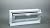 Glass Block Vent - 18"W x 8"H Vinyl Hopper Vent