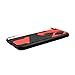 iPhone Shoe Case, Bred 1s Official 3D Print Textured Shock Absorbing Protective Sneaker Fashion Case (iPhone Xs Max)
