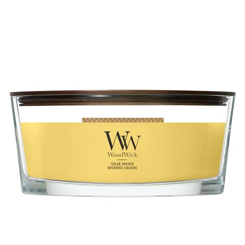 WoodWick Scented Candle | Ellipse Candle | Solar Orchid | Perfect Gifts for Women