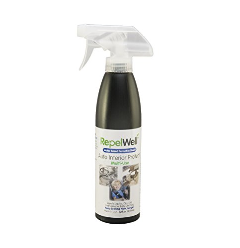 Repel Well Auto Interior Protect (12oz) Stain & Water Repellent Spray – Non-Toxic, Eco-Friendly, Family and Pet-Safe Formula Sprays on Clear to Protect Fabric, Leather, Suede Car Interior - Thumbnail 5