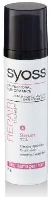 Syoss Hair Repair Therapy Serum for Dry and Damage Hair 75g (2.6 Oz) by molona