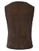 SCARLET DARKNESS Mens Gothic Vest Waistcoat Steampunk Victorian Tailcoat SL36-1 XL