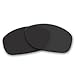 Replacement Black Polarized Lenses for Oakley Pit Bull Sunglasses