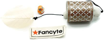 FancyteHandcrafted Bell Wind Chime Soothing Melodic Tones and Gift Essentials,Beautiful Home Decor Indoor Outdoor Patio,Garden Backyard Gift Elephant Exclusive Pirate's Decor Gifts Collectibles No.06