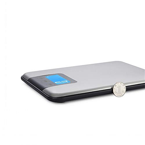 Digital Kitchen Scale Multifunction Food Scale, Miya 15G/1g Touch Button Electronic Scale Ultra Slim with LCD Display 33lb/15kg Precision Baking & Cooking Scale Stainless Steel Cooking Measure Tools