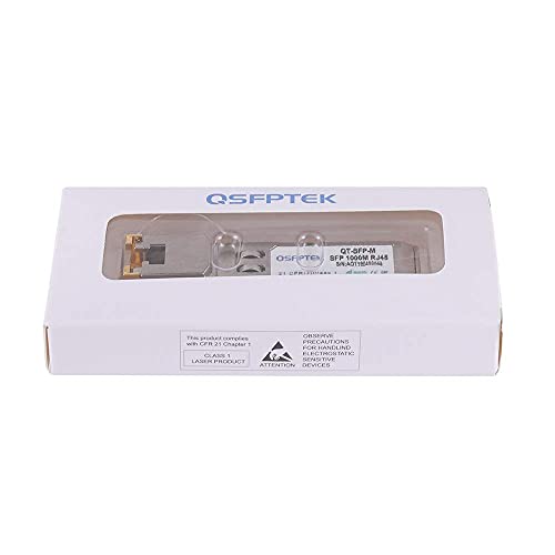 QSFPTEK-Gigabit-SFP-Copper-RJ45-Modulo-1000BASE-T-Transceptor-para-Cisco-GLC-TSFP-GE-T-Ubiquiti-UF-RJ45-1G-Netgear-Mikrotik-D-Link-Supermicro-TP-Link-Otros-interruptores-Abiertos-hasta-100m