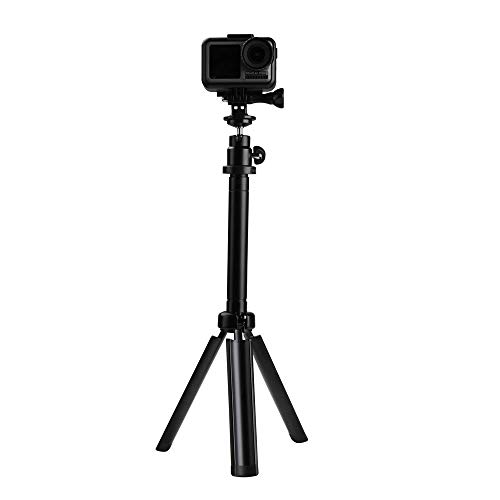 Telescoping Selfie Stick with Tripod Stand Compatible with DJI OSMO Action Self-Timer 360 Degree Rotation Camera Anti-Skid Anti-Skid Adapter