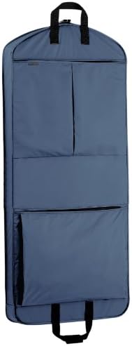 WallyBags 52" Extra Capacity Garment Bag with Pockets, Navy, 52 inch 1 WallyBags 52" Extra Capacity Garment Bag with Pockets, Navy, 52 inch