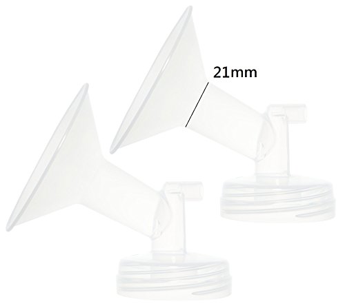 Nenesupply Generic 21mm Flange for Spectra S2 Spectra S1 Spectra 9 Plus Breastpump. Made By Nenesupply. Not Original Spectra Flange Not Original Spectra Baby USA Parts Use with WideMouth Bottle