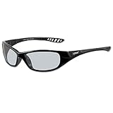 Jackson Safety 25716 V40 Hell Raiser Safety Eyewear, Indoor/Outdoor Anti-Scratch Lenses, Black Frame