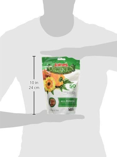 image for Jobe's Organics All Purpose Fertilizer Spikes, 4-4-4 Organic Time Rele