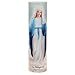 Lady of Miracles LED Flameless Devotion Prayer Candle, Religious Gift, 6-Hour Timer for More Hours of Enjoyment and Devotion! Dimensions 8.1875