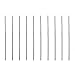 ALEKO BL008 Single Twist Design 44 Inch Spindles Black Powder Coated Baluster, Pack of 10