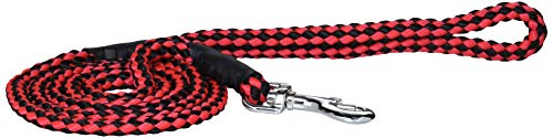 ドギーマン お散歩リード レッド/ブラックの商品画像