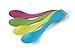 Light my Fire S-SP-4PACK-T, Spirit Light My Fire Original BPA-Free Tritan Spork Multi-Color 4-Pack - Spirit