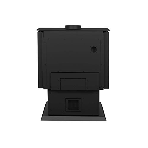 Drolet HT3000 on pedestal Highefficiency 2020 EPA certified wood