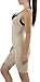 ToBeInStyle Women's Seamless Full Body Long Leg Nylon Blend Bodyshaper - Beige - 3X