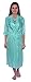 Beverly Rock Women's Solid Tricot Robe Set Long shiny Satin Silky Nightgown Set