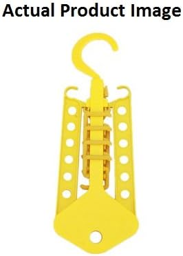 ASTV Multi-Function Foldable Magic Clothes Hanger Rack (Yellow)