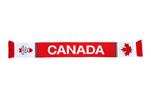 Euroscarves National Soccer High-Definition HD Knit Scarf (Canada) - Thumbnail 2