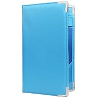 Server Books for Waitress with Zipper Pocket Guest Check Holder Restaurant Waiter Organzier Books Fits Order Pad and Apron 5 x 9