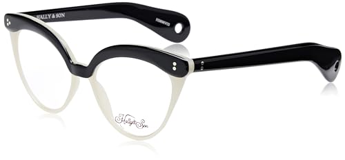 Hally & Son Eyeglass Frame HS898V03 Multi-Black 52/16/145 Donna Occhiali, Nero, 52/16/145
