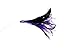 EatMyTackle Bird Feather Daisy Chain | Saltwater Fishing Teaser (Purple)