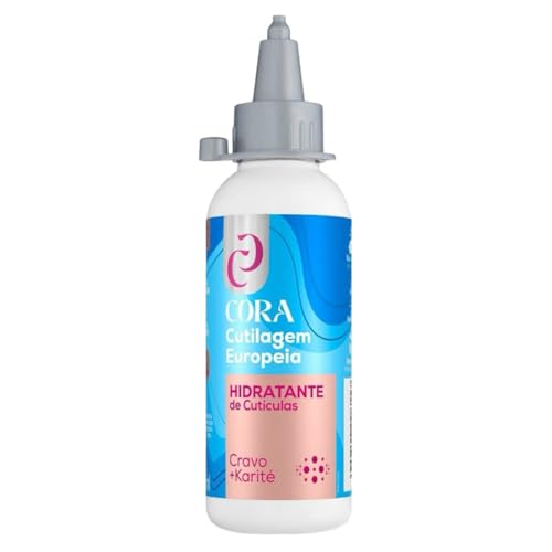 Kit King Cutilagem Europeia Cora Removedor de Cutículas em Gel Esfoliante Hidratante 100ml